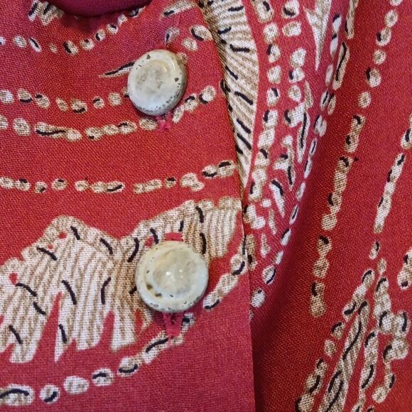 Vintage Liz Claiborne Pleated Maxi Dress - Picture 10 of 10